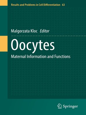 cover image of Oocytes